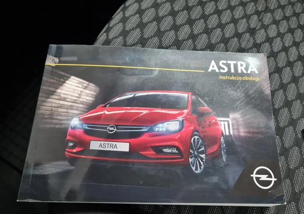 Opel Astra cena 51906 przebieg: 33000, rok produkcji 2019 z Blachownia małe 326